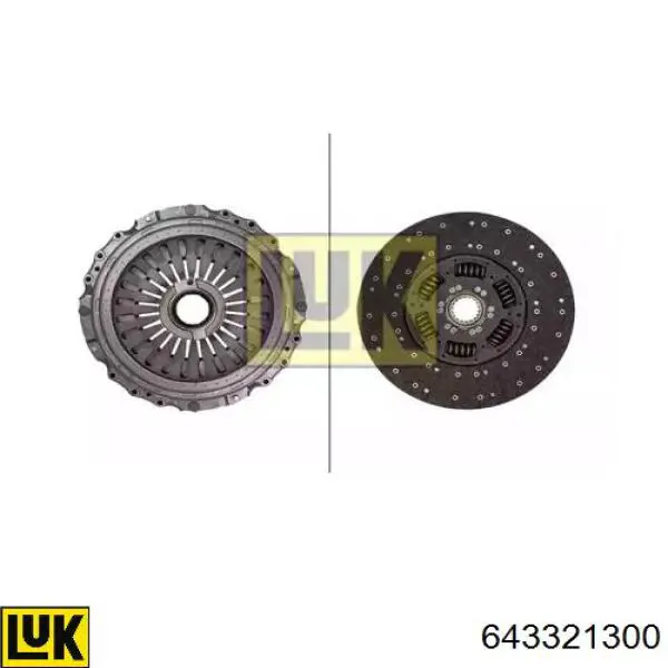 Комплект сцепления VALEO 827387