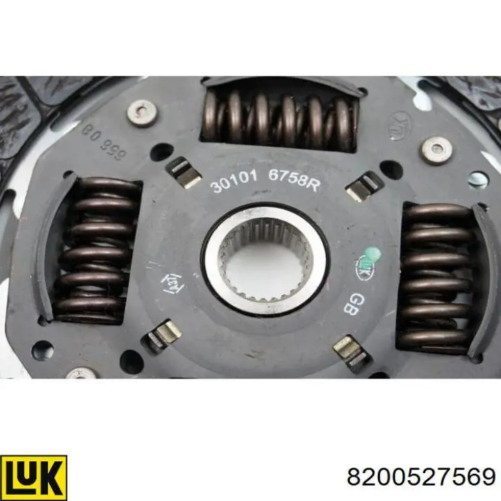 Корзина диска сцепления Renault (RVI) 8200211302