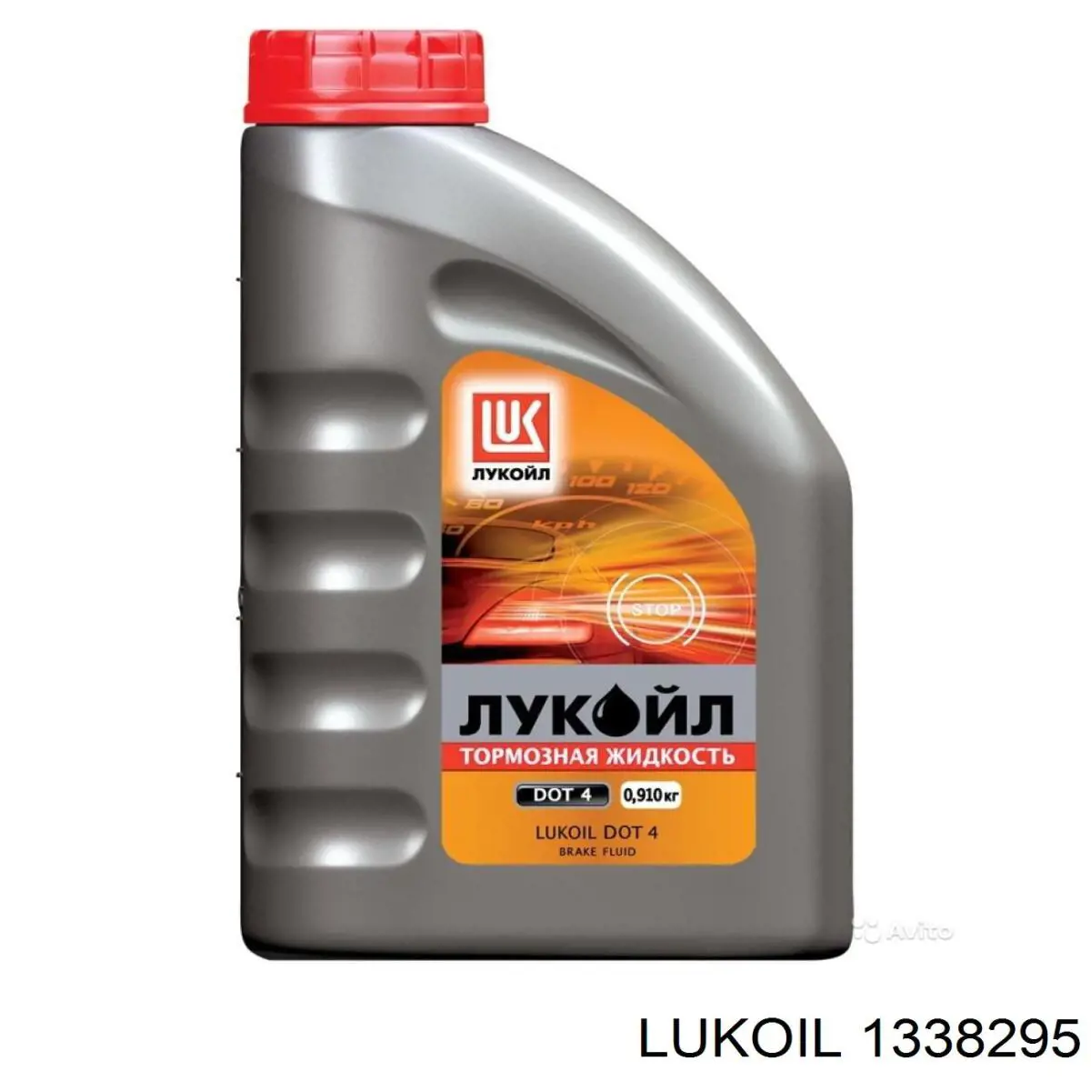 Жидкость тормозная Lukoil BRAKE FLUID DOT 4 0.91 л (1338295)