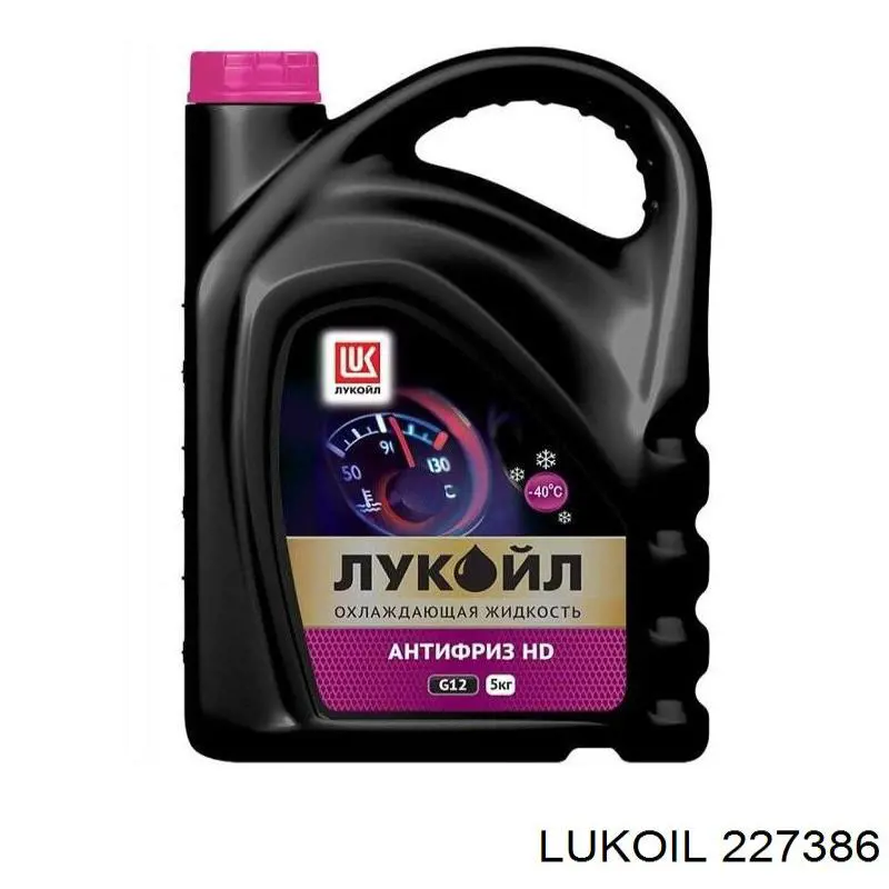 Антифриз Lukoil G11 Зелёный -40 °C 5л (227386)