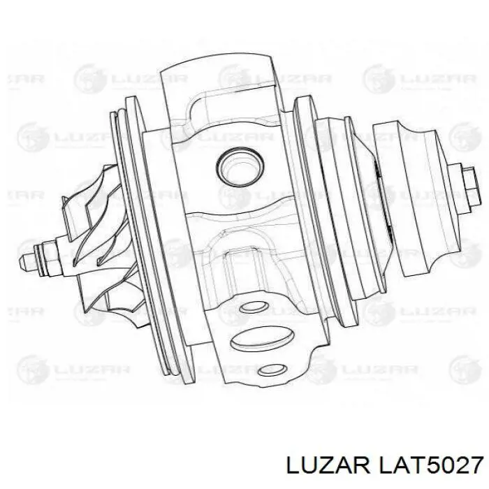 LAT5027 Luzar картридж турбины