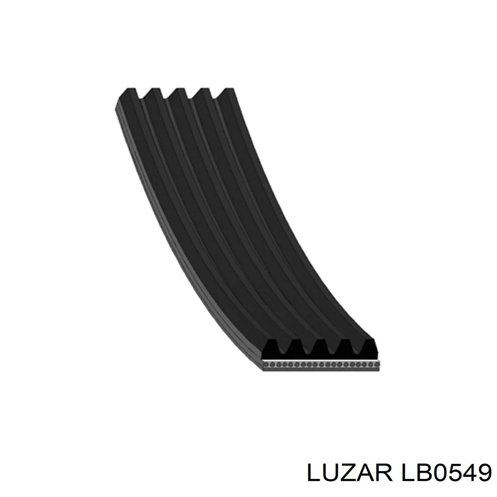 Клиновый ремень Luzar LB0549 цена, от 6.30 USD