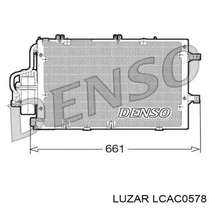 Купить LCAC0578 Luzar Компрессор климатической установки