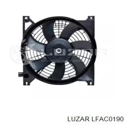 Вентилятор (крыльчатка) радиатора кондиционера Luzar LFAC0190