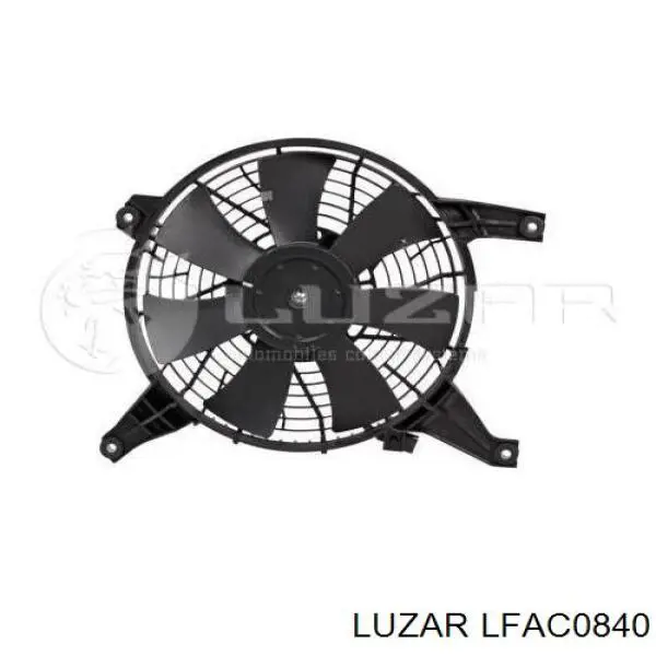 Электровентилятор кондиционера в сборе (мотор+крыльчатка) Luzar LFAC0840