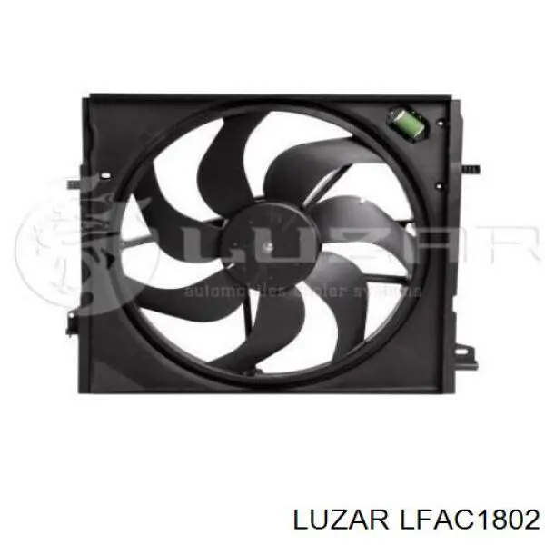 Электровентилятор охлаждения LFAC1802 Luzar