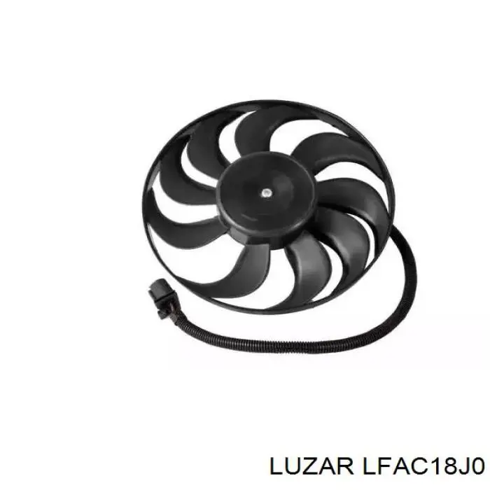 LFAC18J0 Luzar ventilador elétrico de esfriamento montado (motor + roda de aletas direito)