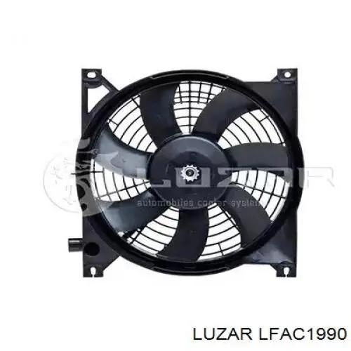 Ventilador elétrico de aparelho de ar condicionado montado (motor + roda de aletas) para Toyota Land Cruiser (J200)