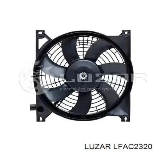 Вентилятор (крыльчатка) радиатора кондиционера Luzar LFAC2320
