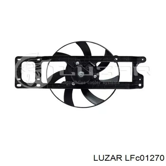 Электровентилятор интеркуллера в сборе (мотор+крыльчатка) Luzar LFC01270