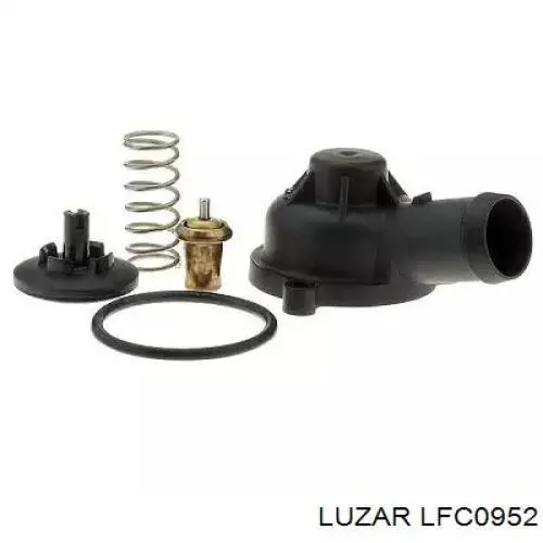 Электровентилятор охлаждения в сборе Luzar LFC0952 цена, от 50.73 USD