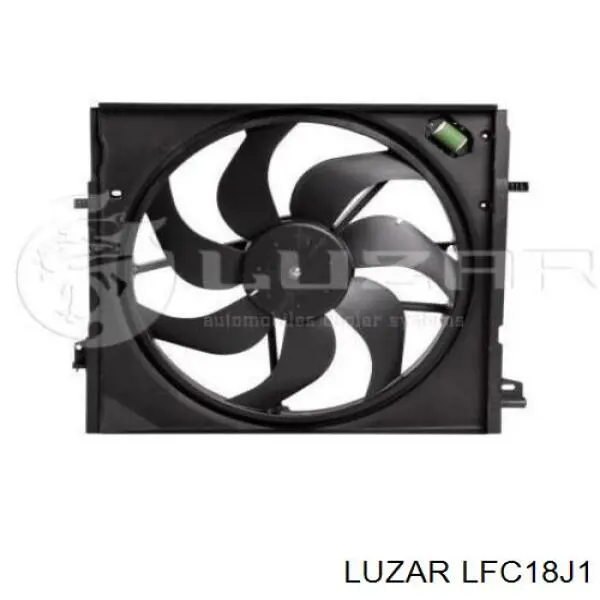 Электровентилятор охлаждения в сборе Luzar LFC18J1 цена, от 52.61 USD