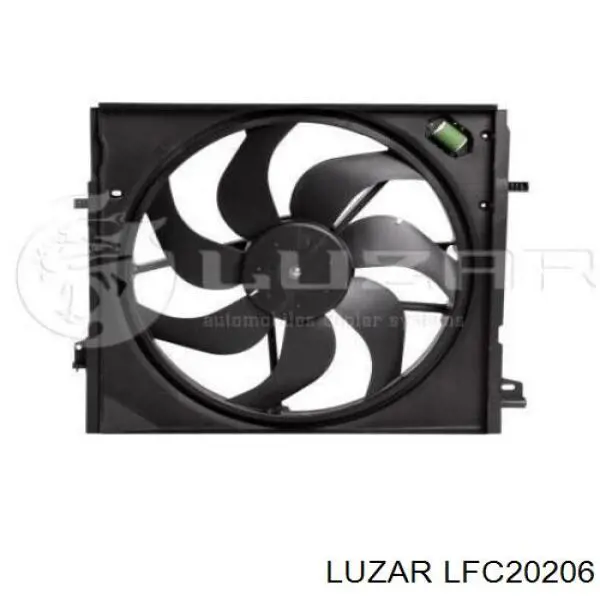 Compre LFC20206 Luzar Ventilador elétrico de esfriamento montado (motor + roda de aletas)