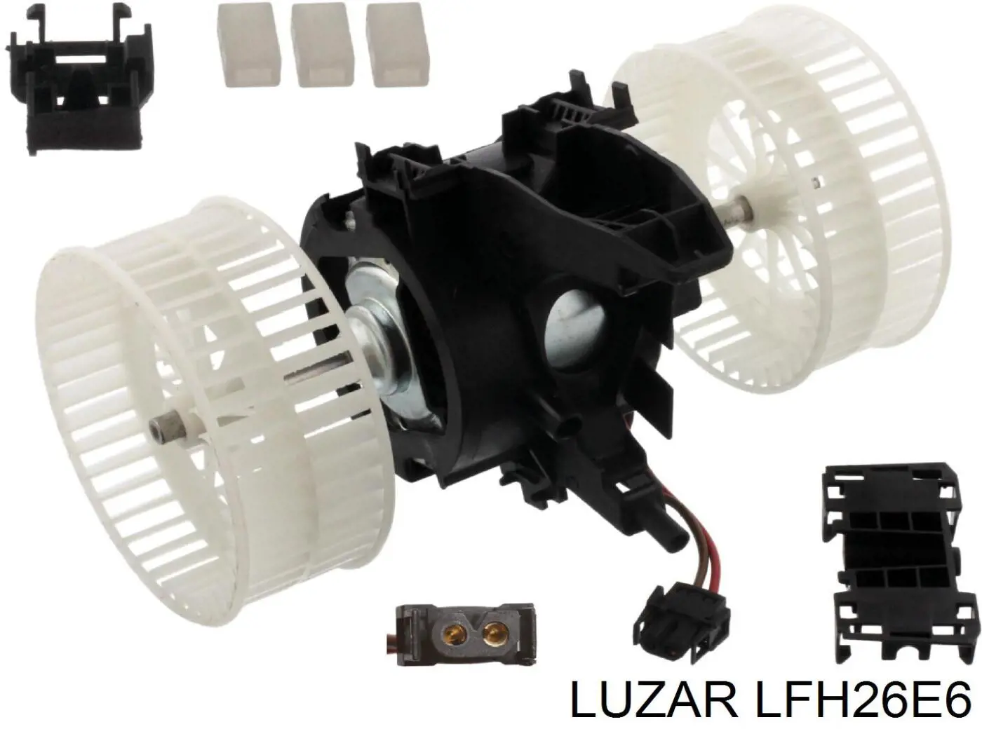 Motor eléctrico, ventilador habitáculo LFH26E6 Luzar