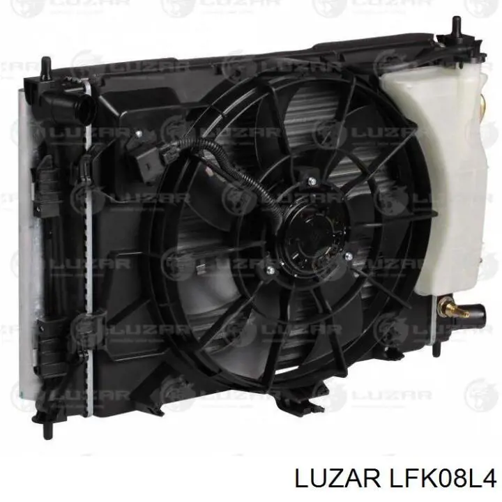 Диффузор радиатора охлаждения в сборе с мотором и крыльчаткой Luzar LFK08L4 цена, от 82.46 USD