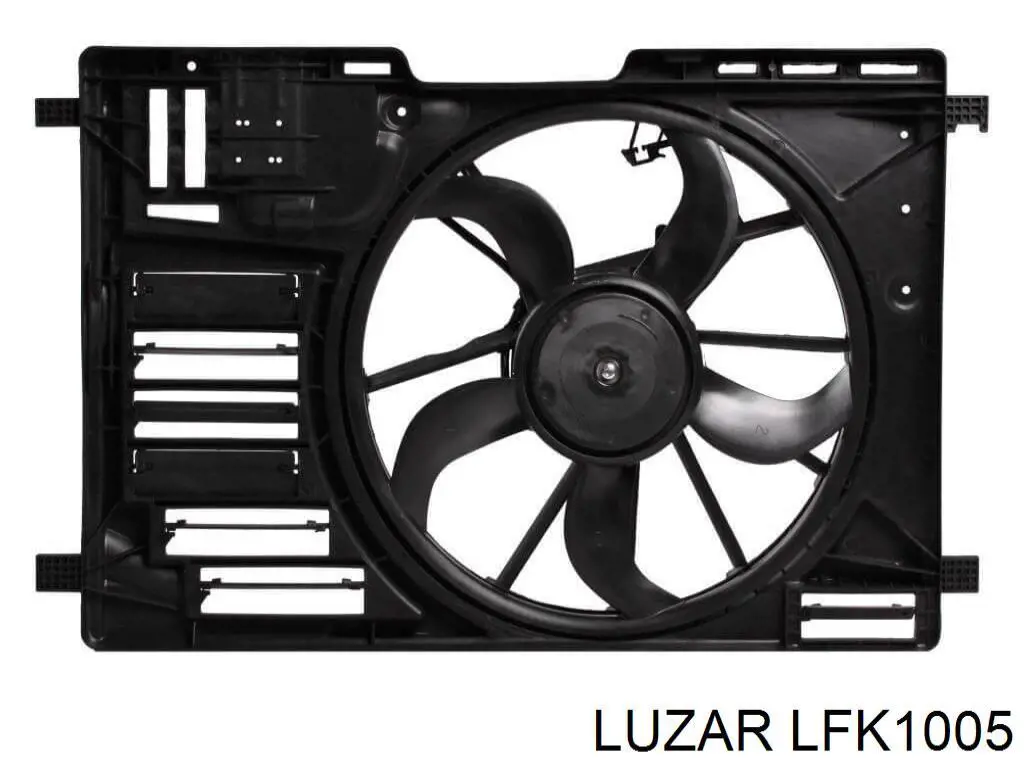 Ventilador elétrico de esfriamento montado (motor + roda de aletas) para Ford Escape 