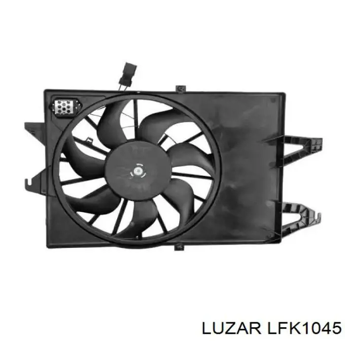 Диффузор радиатора охлаждения в сборе с мотором и крыльчаткой Luzar LFK1045 цена, от 68.86 USD