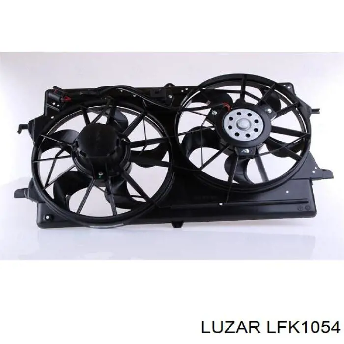 LFK1054 Luzar электровентилятор охлаждения в сборе (мотор+крыльчатка)