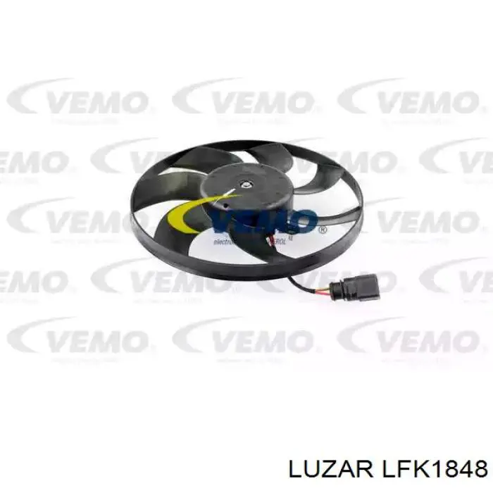 Электровентилятор охлаждения в сборе Luzar LFK1848 цена, от 65.50 USD