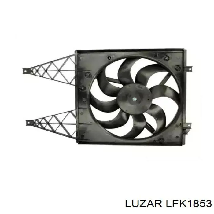 LFK1853 Luzar ventilador elétrico de aparelho de ar condicionado montado (motor + roda de aletas)