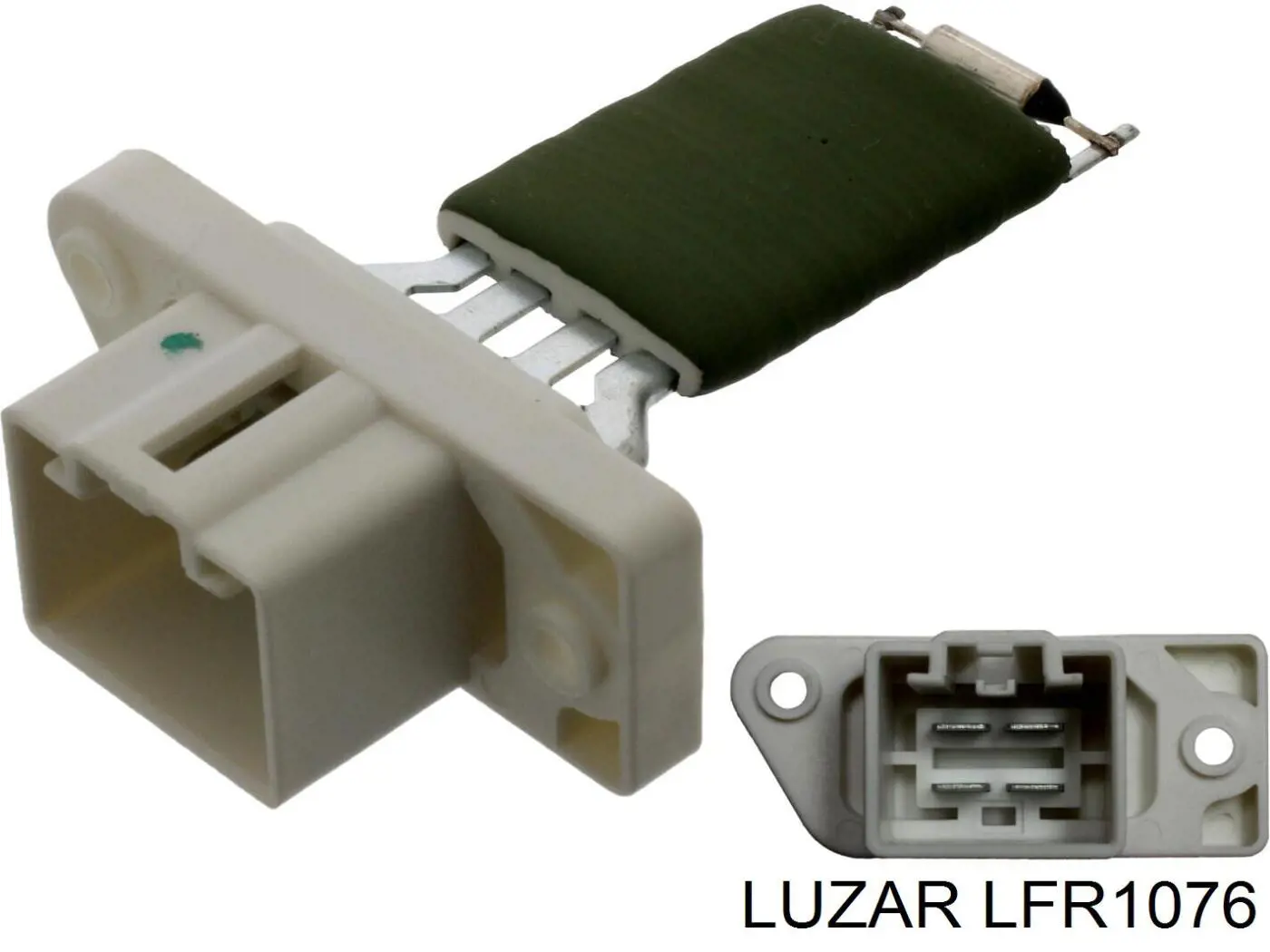 LFR1076 Luzar резистор (сопротивление вентилятора печки (отопителя салона))