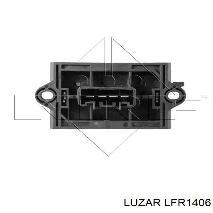 Резистор печки LFR1406 Luzar