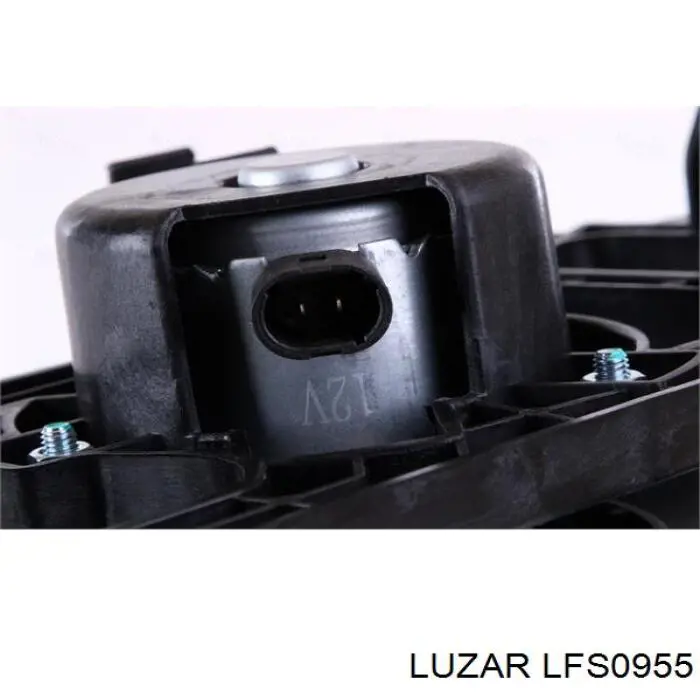 LFS0955 Luzar электровентилятор охлаждения в сборе (мотор+крыльчатка)