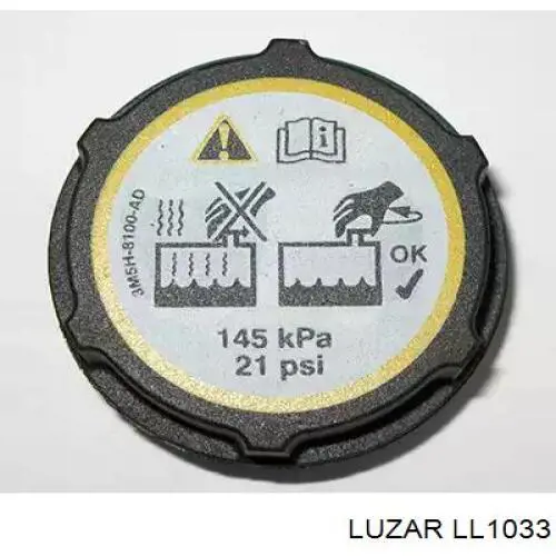 LL1033 Luzar tampa (tampão do tanque de expansão)