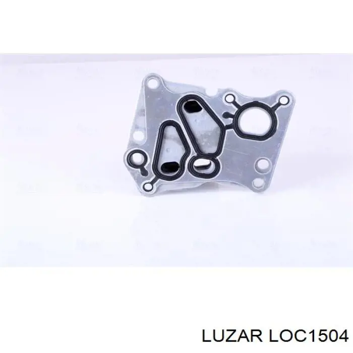LOC1504 Luzar Радиатор масляный (холодильник) под фильтром