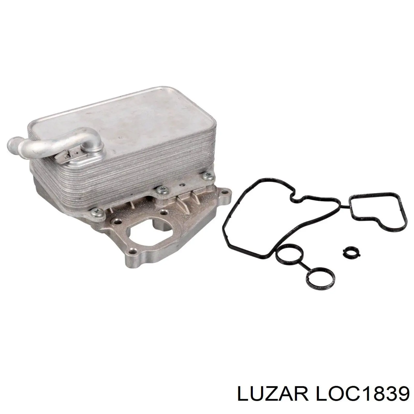 Масляный радиатор АКПП Luzar LOC1839 цена, от 31.36 USD