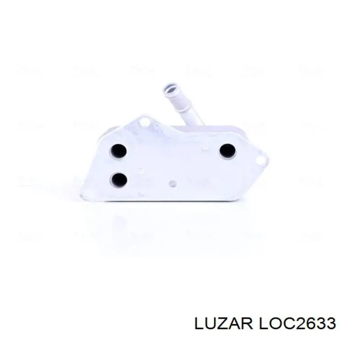 LOC2633 Luzar Радиатор масляный (холодильник) под фильтром