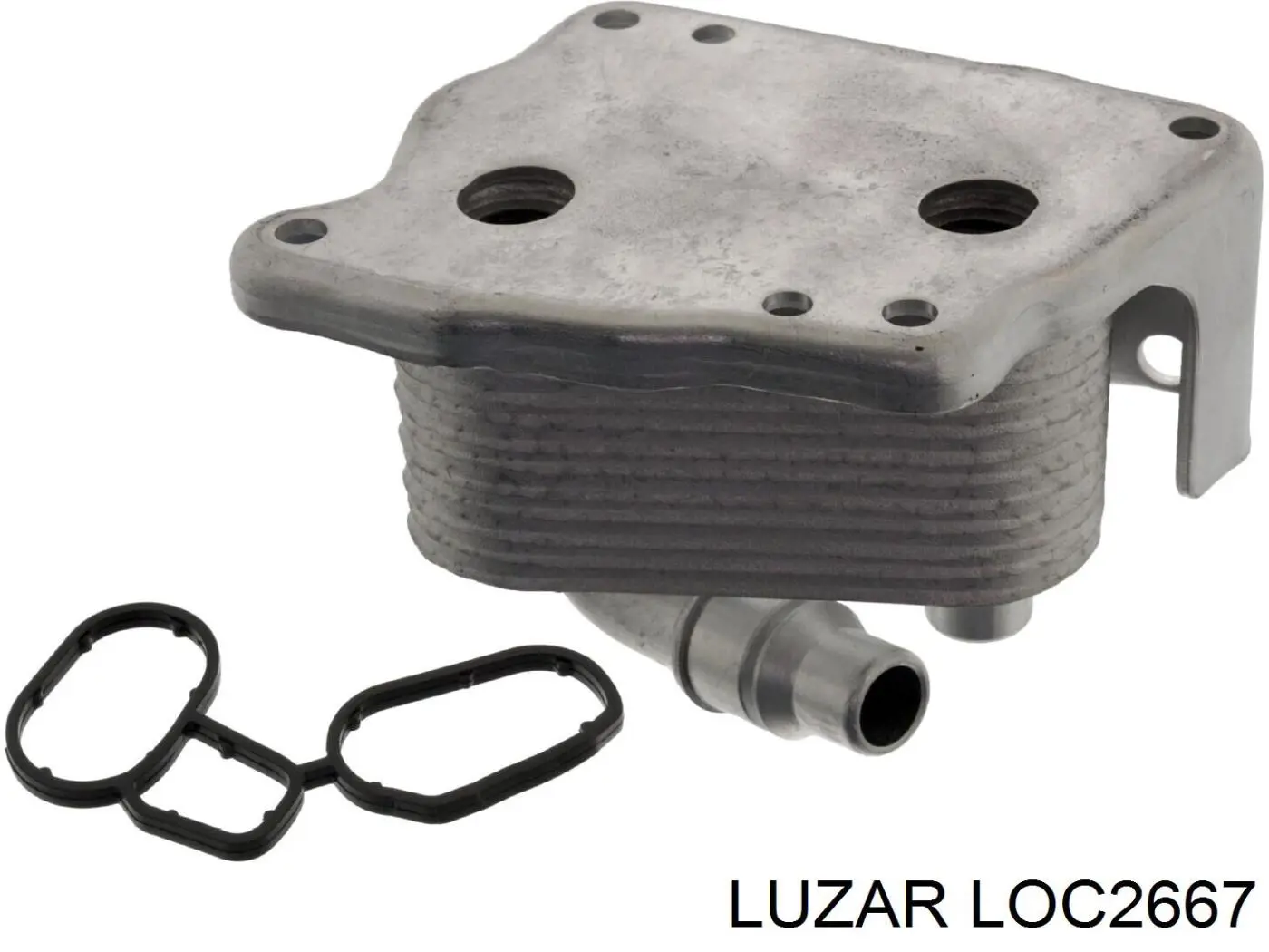 LOC2667 Luzar radiador de óleo (frigorífico, debaixo de filtro)