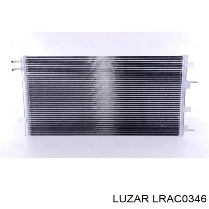 LRAC 0346 Luzar радиатор кондиционера