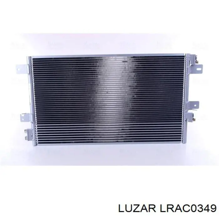 LRAC0349 Luzar радиатор кондиционера