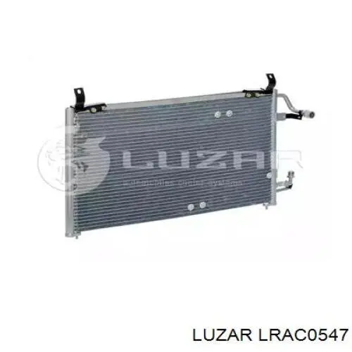 LRAC 0547 Luzar радиатор кондиционера