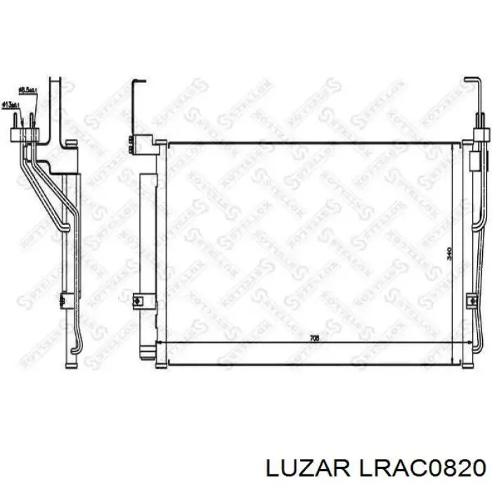 LRAC0820 Luzar Конденсатор