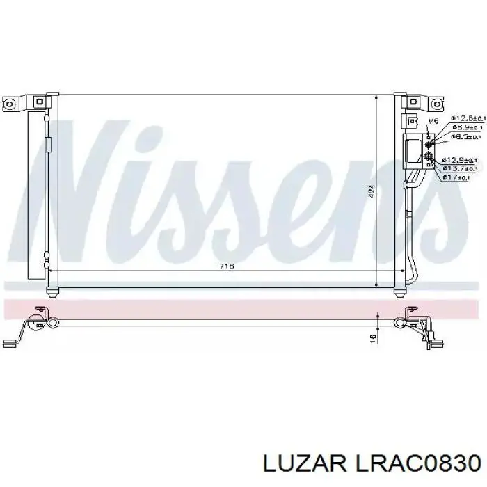 LRAC0830 Luzar Конденсатор