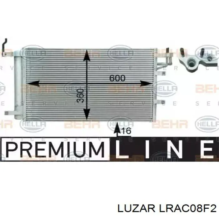 Купить LRAC08F2 Luzar Радиатор системы охлаждения кондиционера