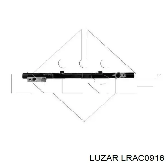 Радиатор кондиционера LRAC0916 Luzar