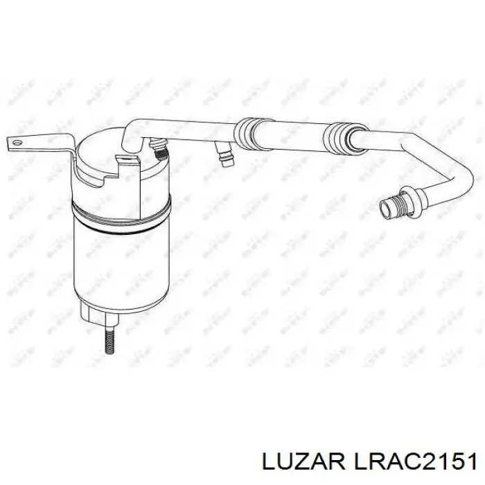 Радиатор кондиционера LRAC2151 Luzar