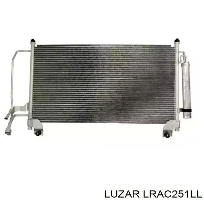 LRAC251LL Luzar радиатор кондиционера