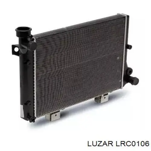 Радиатор охлаждения двигателя на Lada 2106  2106