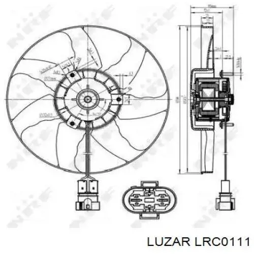 LRc0111 Luzar радиатор