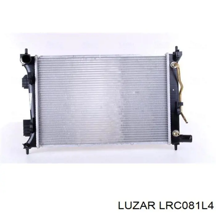 Radiador refrigeración del motor LRC081L4 Luzar