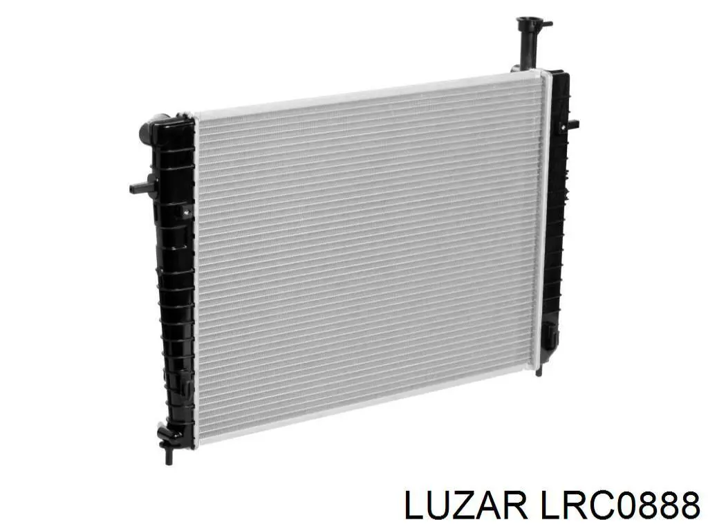 Радиатор охлаждения двигателя Luzar LRC0888 цена, от 115.91 USD