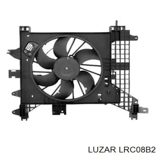 Радиатор охлаждения двигателя Luzar LRC08B2 цена, от 57.50 USD