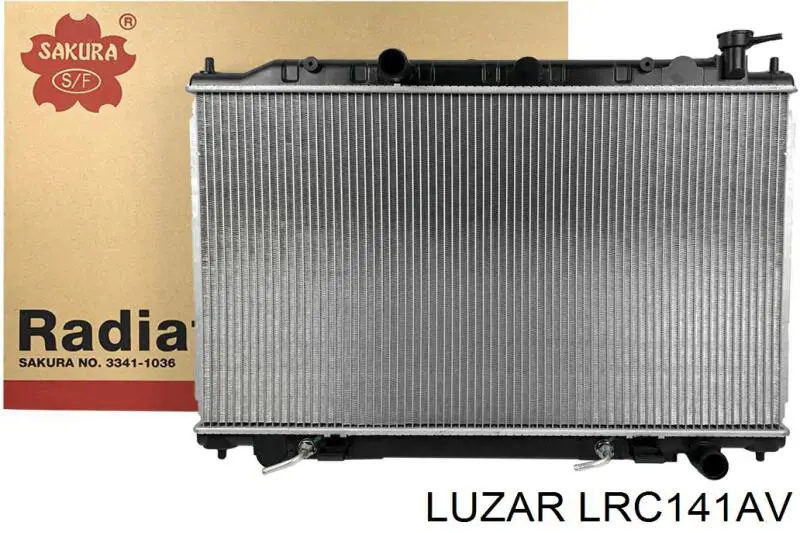 LRc 141AV Luzar radiador de esfriamento de motor