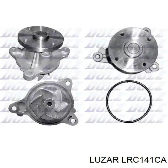 Радиатор охлаждения двигателя Luzar LRC141CA цена, от 82.35 USD