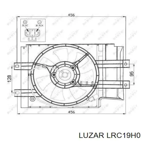 Радиатор охлаждения двигателя Luzar LRC19H0 цена, от 76.87 USD