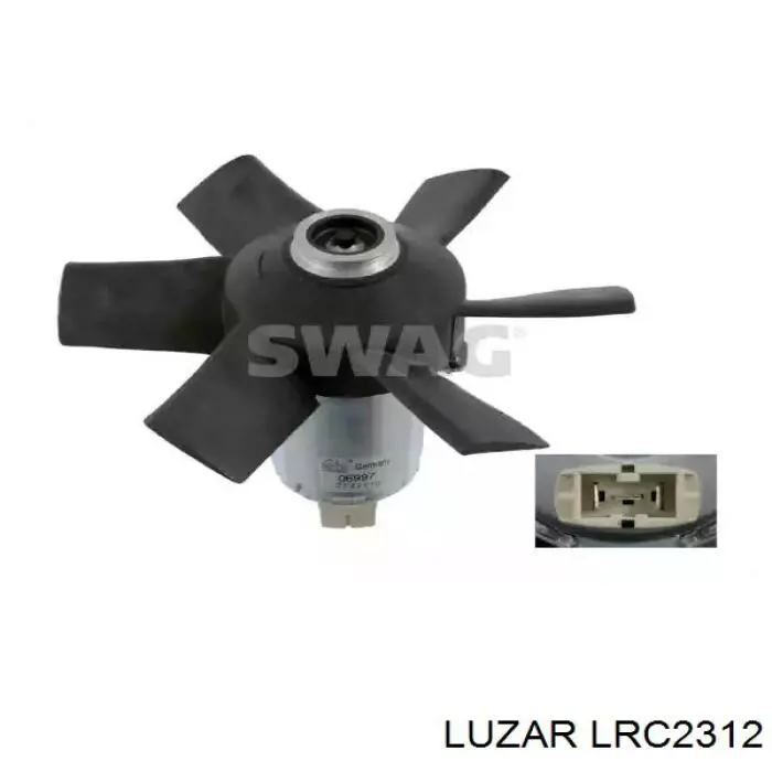 Радиатор охлаждения двигателя Luzar LRC2312 цена, от 63.81 USD